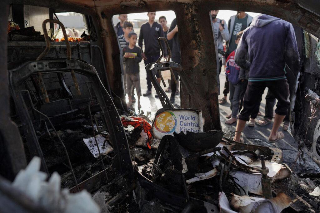 Gaza-Chefs-View-from-Inside-Car